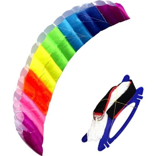 HOT SELL New 2.7m Stunt Power Kite Kite Boarding Kite Surfing So Exciting and Good Flying Free Shipping