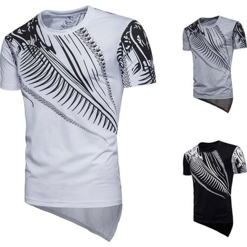 Mens Summer T-shirts Happy Time China