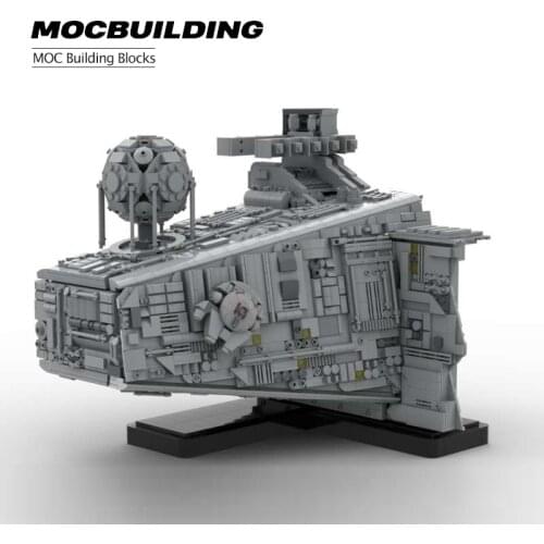 MOC Building Blocks Star Series Falcon Hides On Imperial Star Destroyer DIY Educational Assembly Toy Model Interstellar