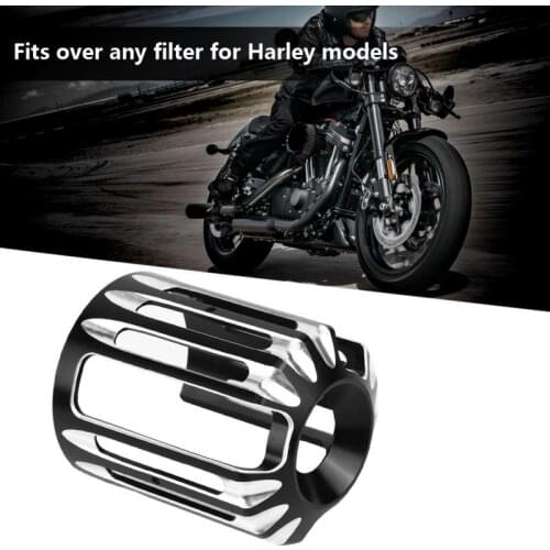 Motorcycle Oil Filter Cover Universal for Harley Sportster XL 883 Dyna Softail Touring Oil Filter Cover CNC Aluminum
