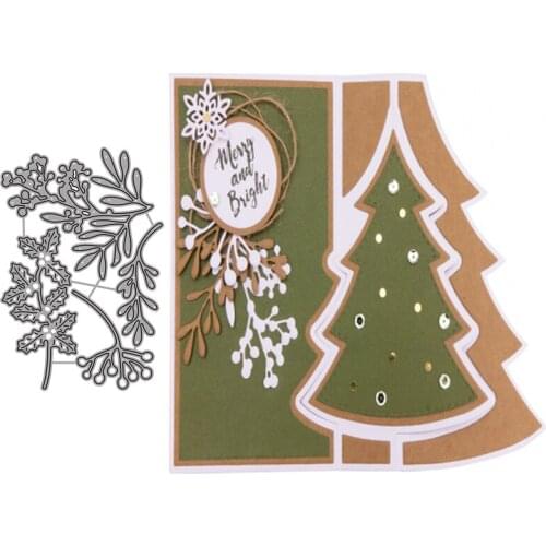 Flowers and Plants Leaves Metal Cutting Dies for Scrapbooking Handmade Mold Cut Stencil New 2021 DIY Card Make Mould Model Craft