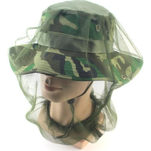 360-degree anti-mosquito mesh for hat outdoor fishing hat beekeeping protective cap outdoor mosquito net cover