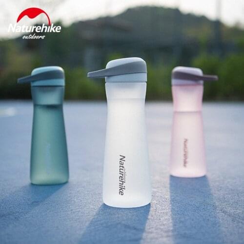 Naturehike 600ML Silicone Portable Handle Sport Bottle