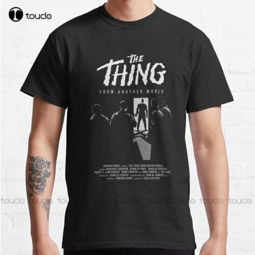 New The Thing From Another World (1951) Classic T-Shirt White T Shirt Cotton Tee Shirt S-3Xl