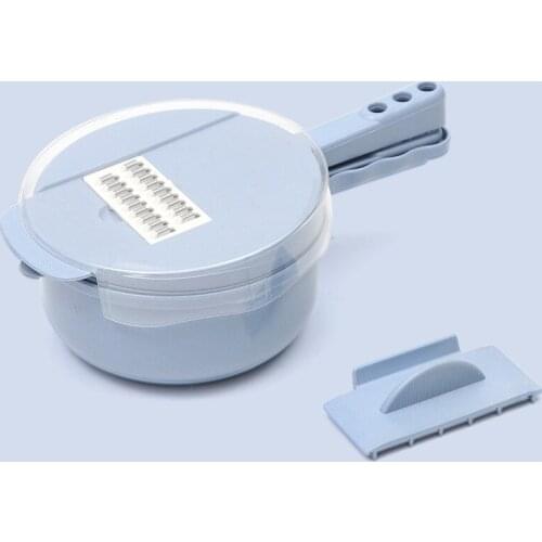 Vegetable Mandoline Cutter Fruit Slicer Multifunctional Potato Peeler Carrot Grater Kitchen Accessories with Drain Basket