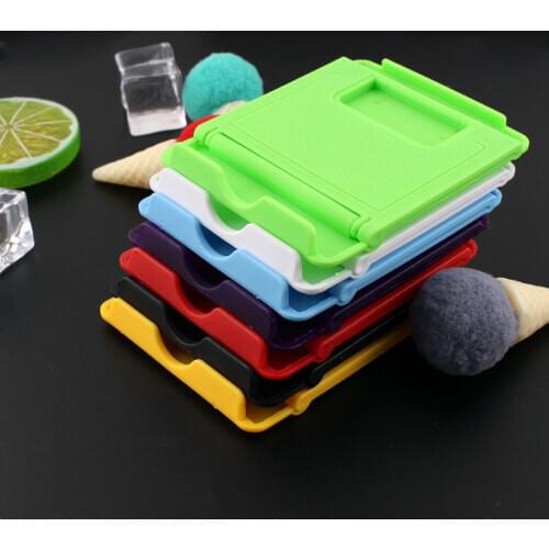 Foldable Cradle Universal Phone Holder Grip Bracket For Tablet Phone Stand Multi-angle Desktop Holder For Samsung for iPhone X 7