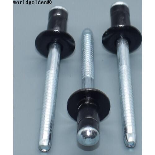 Worldgolden 100pcs auto fasteners Steel Mandrel Aluminum Rivet for Toyota 90269-06017