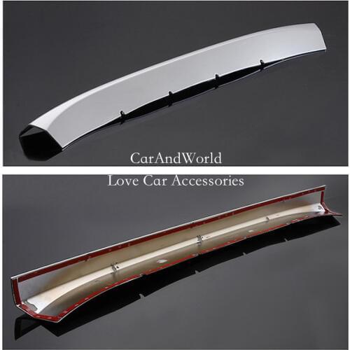 For Mazda CX-5 2015 2016 Front Bumper Grille Protector Head Grill Sill Strip Cover Trim Chrome CX5 CX 5 Car-styling Accessories