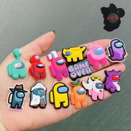 13 PCS Hot Game Robot Fridge Magnet Cute Decorate Home Cartoon PVC Whiteboard Sticker DIY Refrigerator Magnets Children Gift
