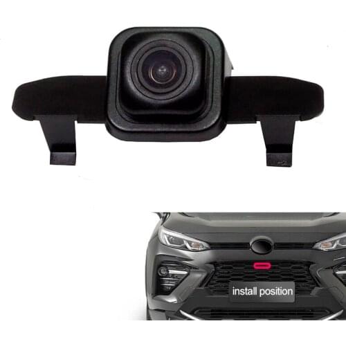 Wide Angle CCD Car Front View Parking Camera For Toyota Willanda 2020 Night Vision Parking Assistance