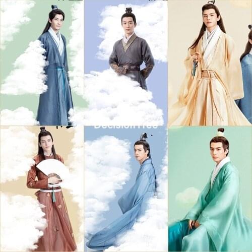 2021 tv play hanfu in a class of her own hanfu men chinese dance costumes ancient hanfu chinese traditional performance costume