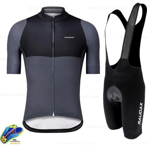 2021 Summer Color Cycling Jersey Set Breathable MTB Cycling Clothing Mountain Bike Wear Clothes Maillot Ropa Ciclismo Hombre