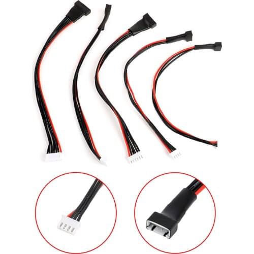 2s-6s Charging Extended Line/Wire 22AWG 220mm JST-XH Balancer Silicone Cable