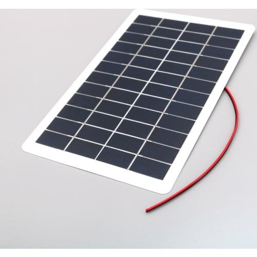 6V 12V with line solar panel 1000mA 1500mA voltage stabilizer mobile power micro outdoor solar battery 18650 3.7V 7.4V 12.6V