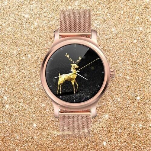 Beautiful Alloy Smart watch 2020 IPS full round screen bluetooth call IP67 health motion Pedometer smartwatches for women men