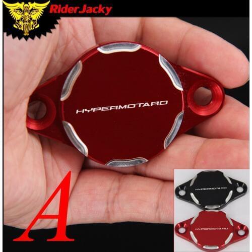 RiderJacky CNC Modification Parts Alternator Red Cover Cap For Ducati HYPERMOTARD 1100 S 2007-2009 2008