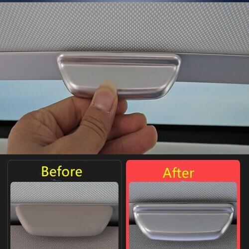 For Volkswagen Golf 7 MK7 GTI Golf7 2013-2016 2017 2018 ABS Matte Interior Sunroof Handle Cover Decoration Trim 1pcs Car Styling