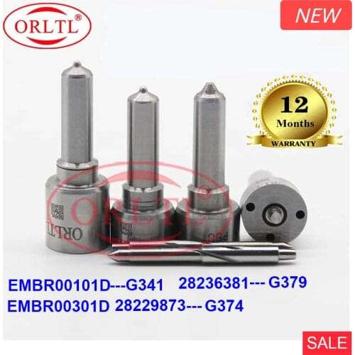 ORLTL L341PBD/G341(EMBR00101D), G379 (28236381) ,G374/H374 (EMBR00301D)Diesel Fuel Injector Nozzle Sprayer for Delphi Euro5