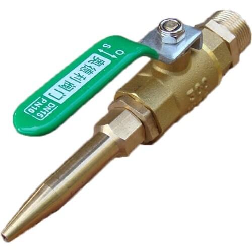 Brass M22 Outer Wire High Pressure Car Washer Water Pipe Interface 3mm Outlet Cleaning Water Gun Nozzle