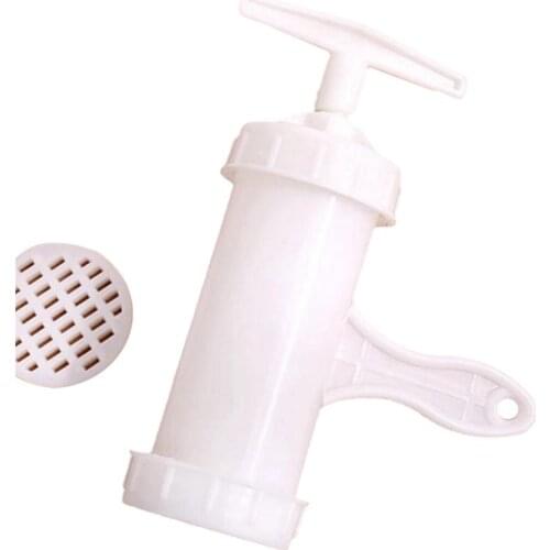 Manual Plastic Noodle Maker Press Pasta Machine Crank Cutter Cookware Making Spaghetti Pressing Machine Kitchen Tool