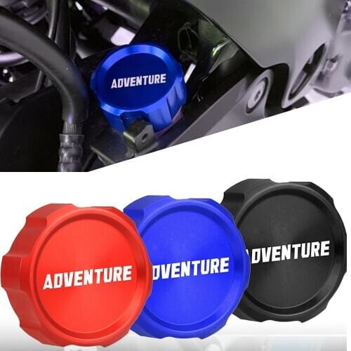Motorcycl R1200GS Adventure Rear Fuel Brake Fluid Reservoir Cap Cover For BMW R 1200 GS ADV 2007-2013 2012 2011 2010 2009 2008