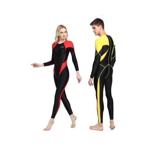 Men One Piece Professional Sports Racing Competition Body Building SwimWear Women Full Body Surf RashGuard Bathing BeachWear
