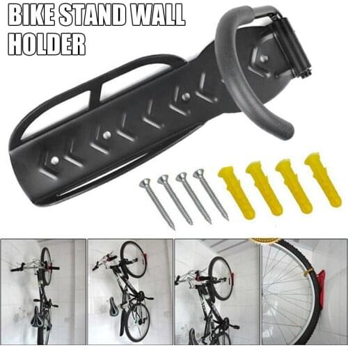 Bike Bicycle Cycling Storage Wall Mounted Mount Hook Metal Rack Holder Stand WHShopping