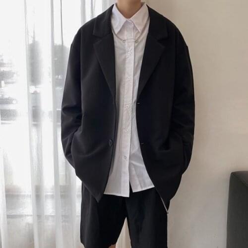 New Loose Autumn Korean Fashion Trend Suit Jacket Male Handsome Student Small Suit All-Match Jacket Male