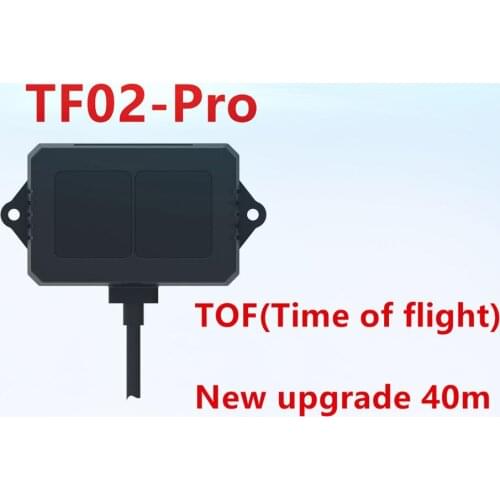 TF02-Pro TOF 40 meters Single-point ranging lidar for Intelligent transportation Material level detection and UAV