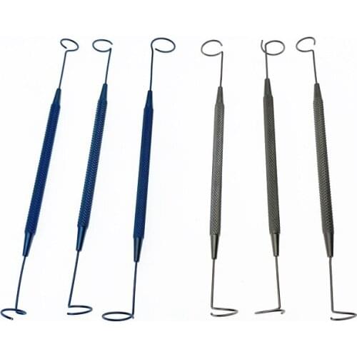 Ophthalmic Eye Surgical Ended Pigtail Probe 7mm 8mm 9mm double eyelid ophthalmic instrument