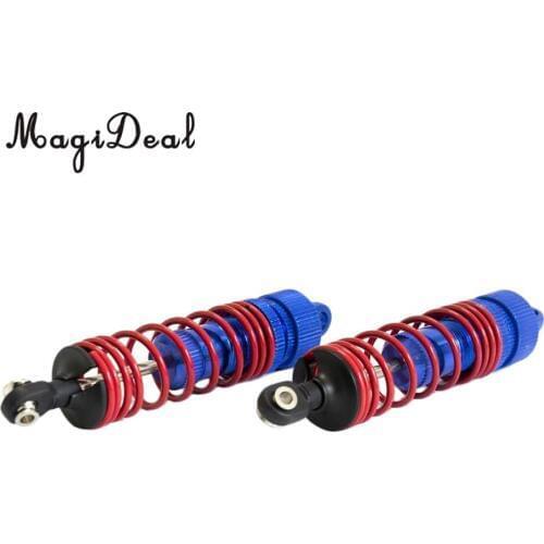 2pcs Aluminum Alloy 95mm Front Shock Absorber Damper for 1/10 RC Buggy Truck