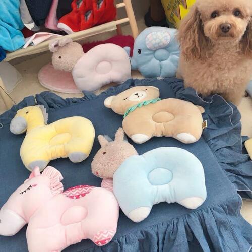 Pet Dog Pillow Animal Shape Pets Mat House Sofa Kennel Square Pillow Pet Supplies for Medium Small Dogs