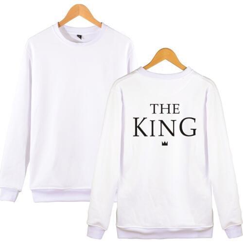 Latest 2017 Fashion Couples Capless Sweatshirt Black/White Plus Size Hoodies High Quality Unisex Brand Clothing Harajuku Hoodie