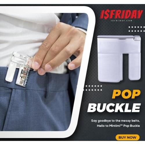 Pop Buckle Buckle-Free Waist Belt Tighten pants man women Buckle Stretch Elastic Perfect Fit Waist Belt Accessories