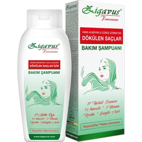 Zigavus Shampoo for Airless Non-sunlight Closed Hair Anti-Hair Loss Treatment Shampoo Hijab Woman Moisturizing Oil-Control