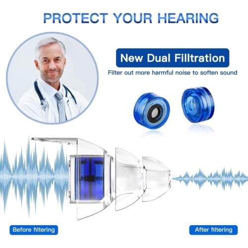 Earplugs Silicone Ear Plugs Anti Noise Cancelling Earplugs Noise Reduction Sound Insulation for Sleeping Ear Protection Earplugs