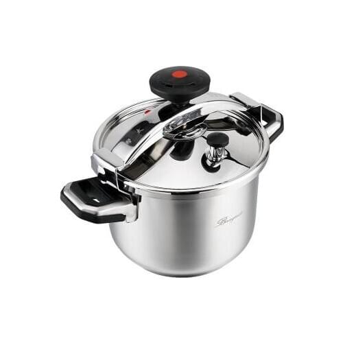 Outdoor stainless steel pressure cooker induction cooker gas universal plateau mini household explosion-proof pressure cooker