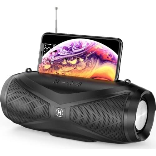 Stereo Wireless Speaker Blutooth Wireless Mobile Phone Bracket Portable Speakers Hifi Outdoor Bluetooth Speaker High Power Audio