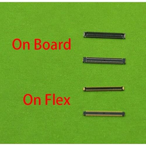 USB Charging FPC Connector For Samsung A30S A307 A40 A405 A405F A70 A705 A705F A7050 A80 A805 A805F Charger Plug On Board 78 Pin