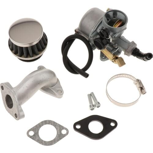 PZ19 Carb 19mm Carburetor Air Filter For 50cc 70cc 90cc 110cc ATV Quad with Intake Pipe Gasket