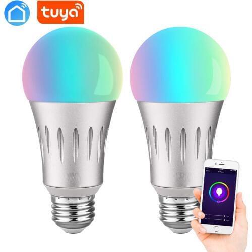 High quality smart WiFi bulb switch RGB magic bulb light wake up light compatible with Alexa and Google Assistant