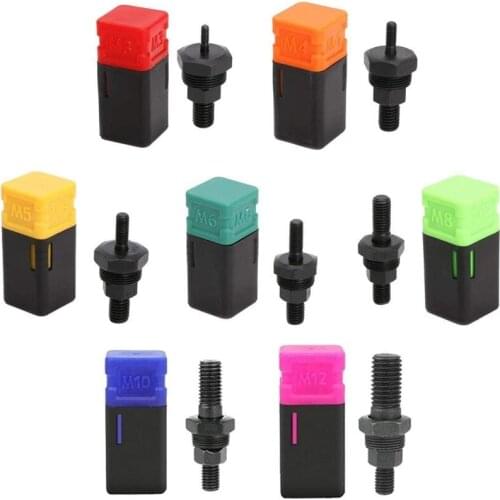 Riveter Gun Part Threaded Mandrel Replacement For Hand Nut Rivet Metric M3-M12