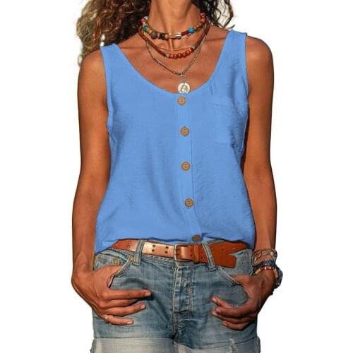 Women Vest With Pocket Sexy Solid Color V Neck Tank Top For Party Plus Size Tops For Women 3xl 4xl 5xl Loose Tank топ женский