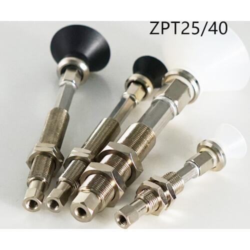 ZPT25DNK ZPT40DNK ZPT25DSK ZPT40DSK Single Layer Deep Industrial Vacuum Sucker Pad Manipulator Suction Nozzle ZPT25DNK10-B5-A10