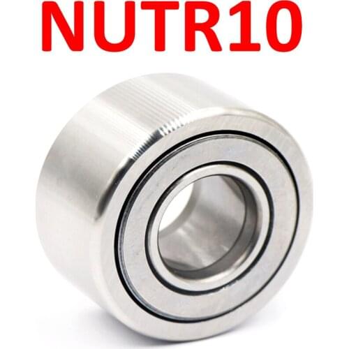 1PC NUTR10 Cam Follower Track Support Needle Roller Bearing 10MM 10x30x15x14MM