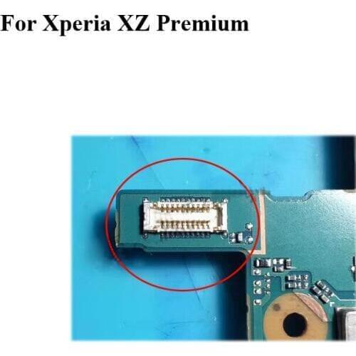 2PCS For Sony Xperia XZ Premium Dock Connector 5.5" Micro USB Charging Port FPC connector For Sony Xperia X Z Premium G8142