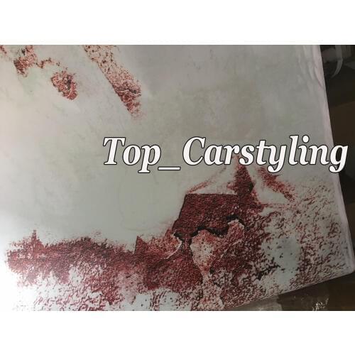 2017 Union Rust Vinyl Car Wrap film with Bubble Free For Car Covering Whole body Covers Foil size 1.52x30m/ 5x98ft roll