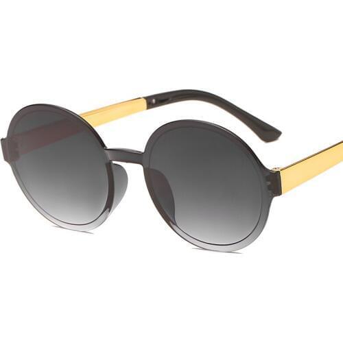 2018 new Women Round Sunglasses Female Male Classic fashion Coating Sun Glasses Multicolor Lenses Eyewear Mirror Glasses