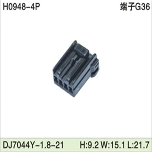 Free shipping 500pcs DJ7044Y-1.8-21 4Pin 1.8mm AMP Car Electrical Wire Connectors for VW,BMW,Audi,Toyota,NISSAN AND other