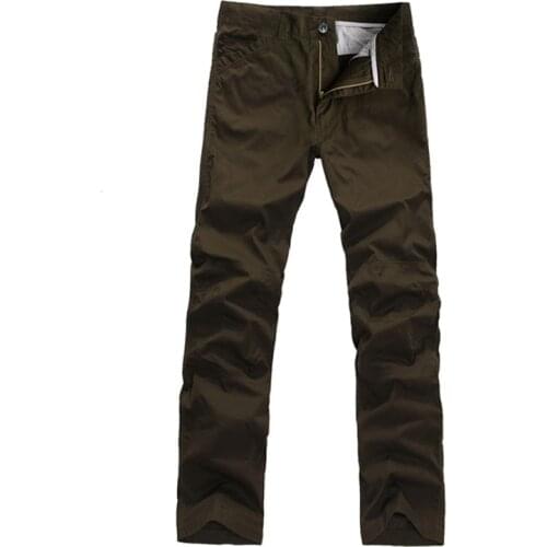 Mens Cargo Pants Lesmart Military Urban Commuter Tacitcal Trousers Men Slim Chino Pants Fashions Green Camouflage Army Jeans